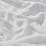 Madison Park Zuri Glam/Luxury Oversized Faux Fur Throw MP50-7191 White