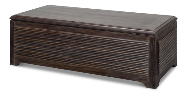 Sarreid Details Cocktail Table - Stylish Bluemoon Finish, Durable Acacia Wood For Modern Living Spaces Unknown  53878