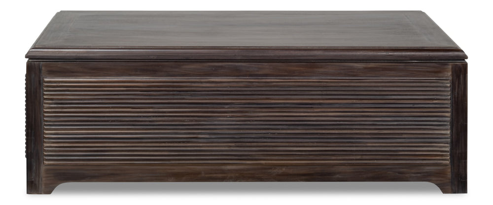 Sarreid Details Cocktail Table - Stylish Bluemoon Finish, Durable Acacia Wood For Modern Living Spaces Unknown  53878