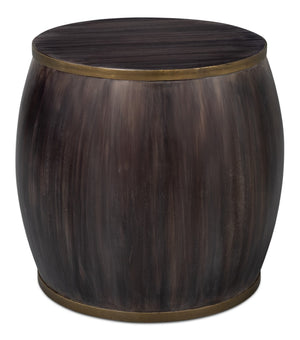 Sarreid Details Side Table - Elegant Bluemoon Finish In Durable Acacia Wood For Stylish Home Decor Brown  53880