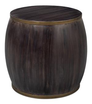 Sarreid Details Side Table - Elegant Bluemoon Finish In Durable Acacia Wood For Stylish Home Decor Brown  53880