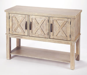 Butler Specialty Chateau Urban Buffet - Acacia Wood Storage With Stylish "X" Design For Elegant Entertaining Spaces Natural Wood Acacia Solids,Birch Veneer,Mdf,Plywood,Hardware,Steel,Antique Finish 5388284-butler