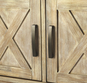 Butler Specialty Chateau Urban Buffet - Acacia Wood Storage With Stylish "X" Design For Elegant Entertaining Spaces Natural Wood Acacia Solids,Birch Veneer,Mdf,Plywood,Hardware,Steel,Antique Finish 5388284-butler