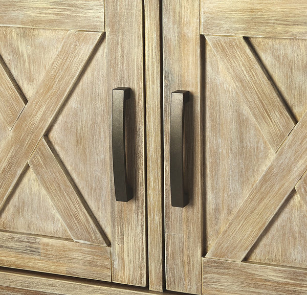 Butler Specialty Chateau Urban Buffet - Acacia Wood Storage With Stylish "X" Design For Elegant Entertaining Spaces Natural Wood Acacia Solids,Birch Veneer,Mdf,Plywood,Hardware,Steel,Antique Finish 5388284-butler