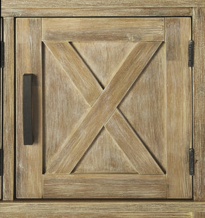 Butler Specialty Chateau Urban Buffet - Acacia Wood Storage With Stylish "X" Design For Elegant Entertaining Spaces Natural Wood Acacia Solids,Birch Veneer,Mdf,Plywood,Hardware,Steel,Antique Finish 5388284-butler
