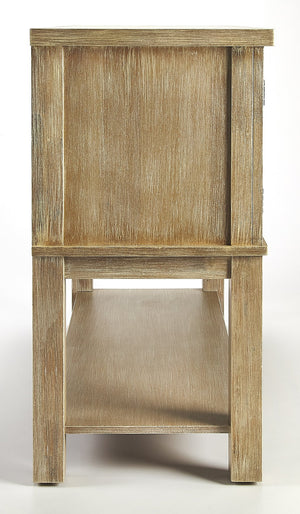 Butler Specialty Chateau Urban Buffet - Acacia Wood Storage With Stylish "X" Design For Elegant Entertaining Spaces Natural Wood Acacia Solids,Birch Veneer,Mdf,Plywood,Hardware,Steel,Antique Finish 5388284-butler