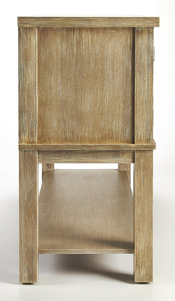 Butler Specialty Chateau Urban Buffet - Acacia Wood Storage With Stylish "X" Design For Elegant Entertaining Spaces Natural Wood Acacia Solids,Birch Veneer,Mdf,Plywood,Hardware,Steel,Antique Finish 5388284-butler