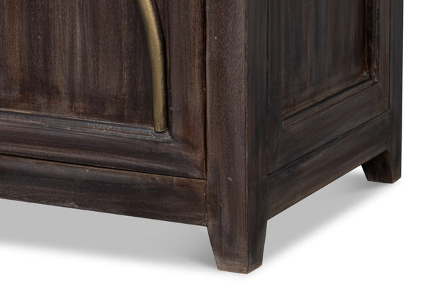 Sarreid Details 2 Door Credenza - Stunning Bluemoon Finish In Durable Acacia Wood For Modern Elegance Brown  53883