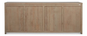 Sarreid Details Credenza - Stunning Bluemoon Finish In Durable Acacia Wood For Elegant Home Decor Solutions Brown  53884