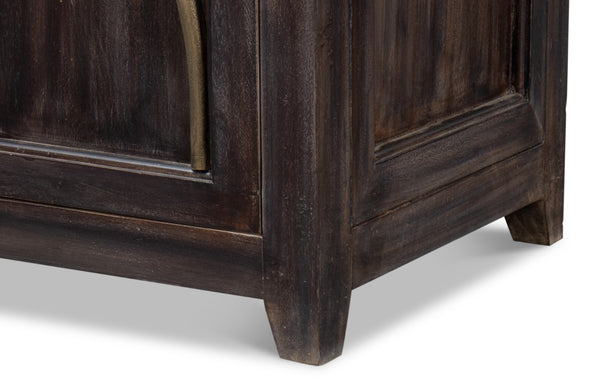 Sarreid Details Credenza - Stunning Bluemoon Finish In Durable Acacia Wood For Elegant Home Decor Solutions Brown  53884