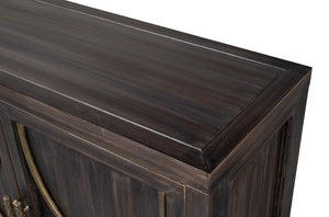 Sarreid Details Credenza - Stunning Bluemoon Finish In Durable Acacia Wood For Elegant Home Decor Solutions Brown  53884