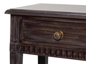 Sarreid Details Console Table - Stunning Bluemoon Finish, Crafted From Durable Acacia Wood For Elegance Brown  53885