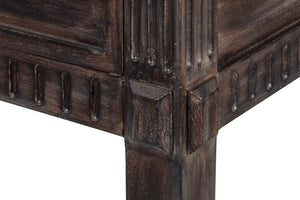 Sarreid Details Console Table - Stunning Bluemoon Finish, Crafted From Durable Acacia Wood For Elegance Brown  53885