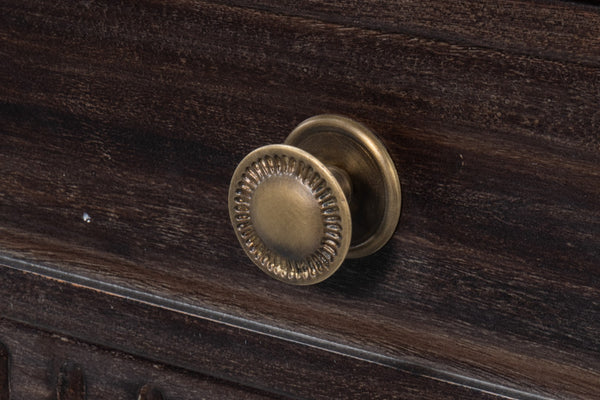 Sarreid Details Console Table - Stunning Bluemoon Finish, Crafted From Durable Acacia Wood For Elegance Brown  53885