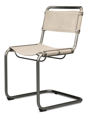 Sarreid Patton Canvas Field Chair Set Of 2 - Durable Metal Frame & Comfortable Canvas For Outdoor Relaxation Beige  53887
