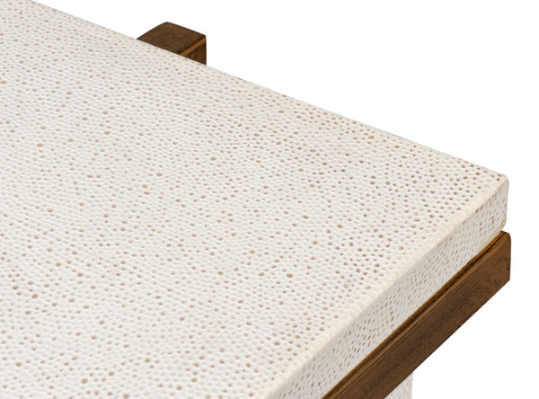 Sarreid Blakely Door Chest In Osprey White – Stylish Iron And Leather Storage Solution For Modern Homes White  53891