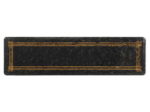 Lexington Tommy Bahama Home Mystic Console - Elegant Pan-asian Design With Ribbon Stripe Mahogany And Exotic Natural Materials Tortoise Shell  538-869