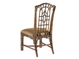 Lexington Tommy Bahama Home Pacific Rim Dining Chair - Elegant Island-inspired Design With Rattan And Mahogany For Luxe Living Tortoise Shell  538-880-01