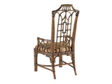 Lexington Tommy Bahama Home Pacific Rim Dining Chair - Elegant Island-inspired Design With Rattan And Mahogany For Luxe Living Tortoise Shell  538-881-01