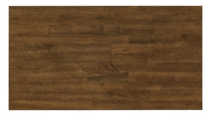 Watts Rubberwood Buffet with Two Drawers and Open Shelves for Dining Room Storage