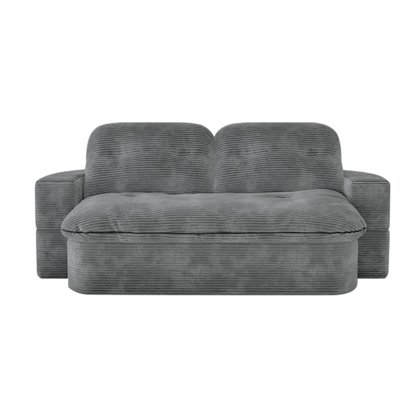 English Elm 2-In-1 Convertible Modular Sofa Bed - Memory Foam Comfort, No Assembly, Stylish Space-Saving Solution! W3653P355609