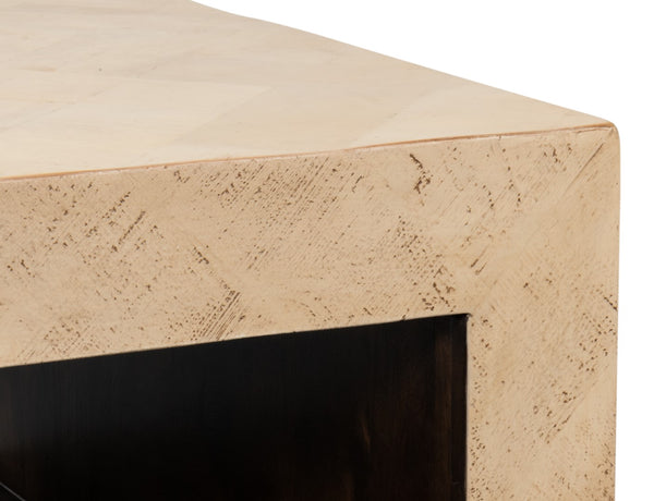 Sarreid Rowan Coffee Table - Stunning Mango Wood Design For A Modern Living Room - Perfect Centerpiece! Brown  53928