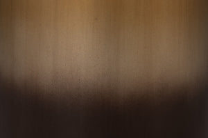 Sarreid Horizon Iron End Table - Stylish Ash Burnt Gold Finish Metal Accent For Chic Living Room Decor Brown  53930