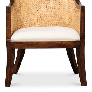 Sarreid Pacora Lounge Chair - Elegant Mango Wood Design For Stylish Comfort In Any Living Space Or Patio Brown  53934