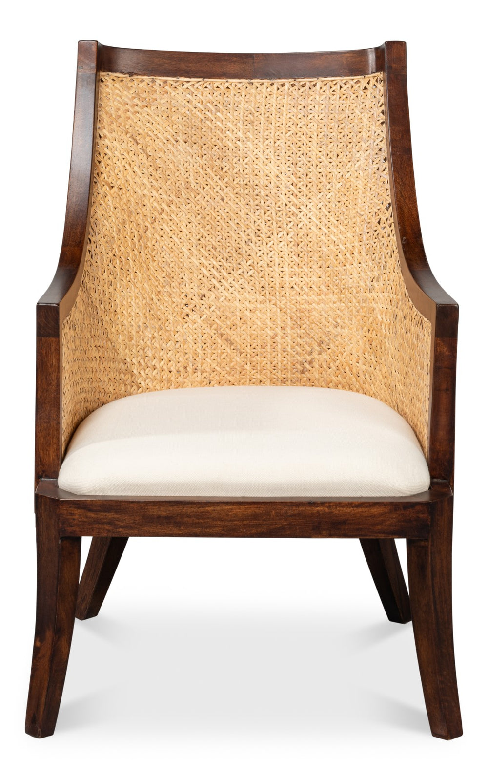 Sarreid Pacora Lounge Chair - Elegant Mango Wood Design For Stylish Comfort In Any Living Space Or Patio Brown  53934