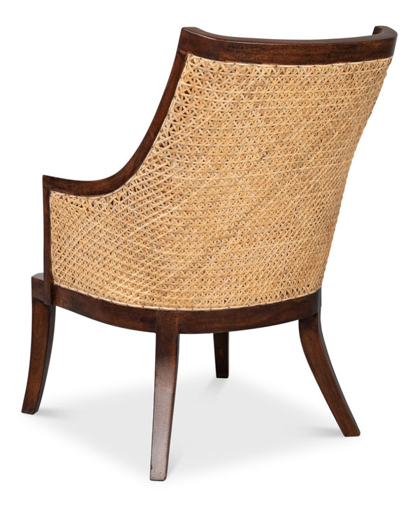 Sarreid Pacora Lounge Chair - Elegant Mango Wood Design For Stylish Comfort In Any Living Space Or Patio Brown  53934