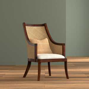 Sarreid Pacora Lounge Chair - Elegant Mango Wood Design For Stylish Comfort In Any Living Space Or Patio Brown  53934