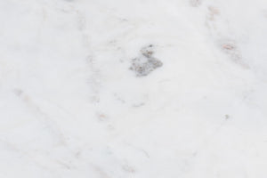 Sarreid Dakor Round Breakfast Table - Elegant Distressed White Marble With Rustic Black Forged Iron Base Black  53965