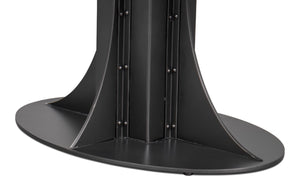 Sarreid Aminah Dining Table - Stylish Acacia Wood & Iron With Gunmetal Finish For Modern Dining Spaces White  53971