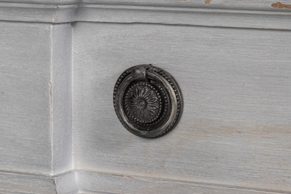 Sarreid Pryer Chest - City Scape Grey Acacia Wood Storage Solution For Modern Homes And Stylish Spaces Grey  53990