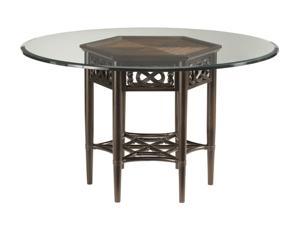 Lexington Tommy Bahama Home Sugar Dining Table – Elegant Ribbon Stripe Mahogany Design With Exquisite Island-inspired Detailing Kona Blend  539-875-60c