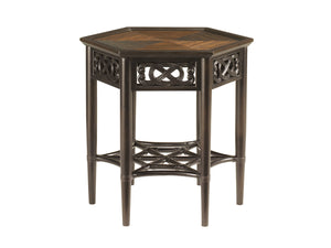Lexington Tommy Bahama Home Sugar Dining Table – Elegant Ribbon Stripe Mahogany Design With Exquisite Island-inspired Detailing Kona Blend  539-875-60c