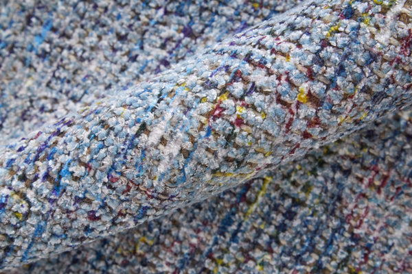 Feizy Rugs Caldwell Handwoven Transitional Area Rug: Elegant Wool & Viscose Blend For Timeless Home Décor Blue,Ivory Wool,Viscose 8798804fblu000p00