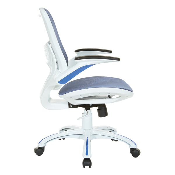 OSP Home Furnishings Riley Office Chair Blue