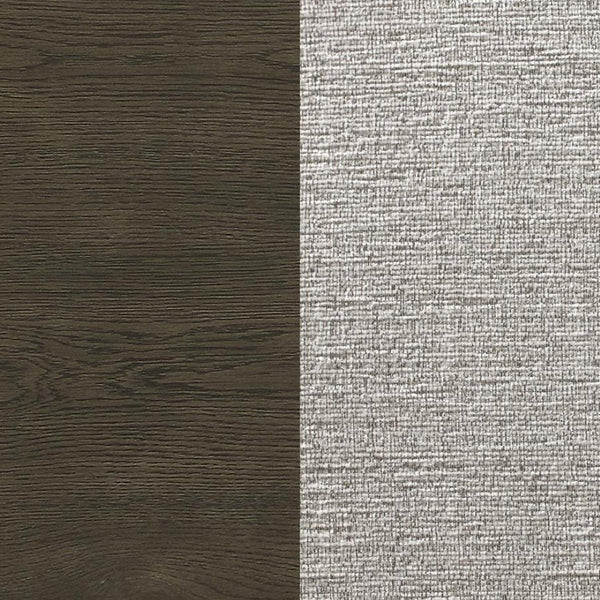 English Elm Set Of 2 Beige Upholstered Dining Chairs With Dark Grey Frame - Stylish Comfort For Any Space B016P227297-GIGA