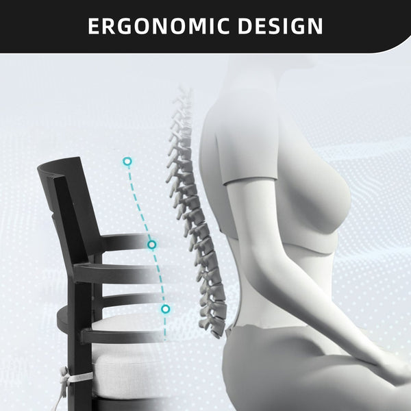 English Elm Modern 7Pc Outdoor Patio Dining Set With Black Marble-Look Table, 4 Chairs & 2 Swivel Rockers W1886S00015