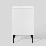 18" Contemporary 1-Drawer Nightstand White JKBNSW Walker Edison