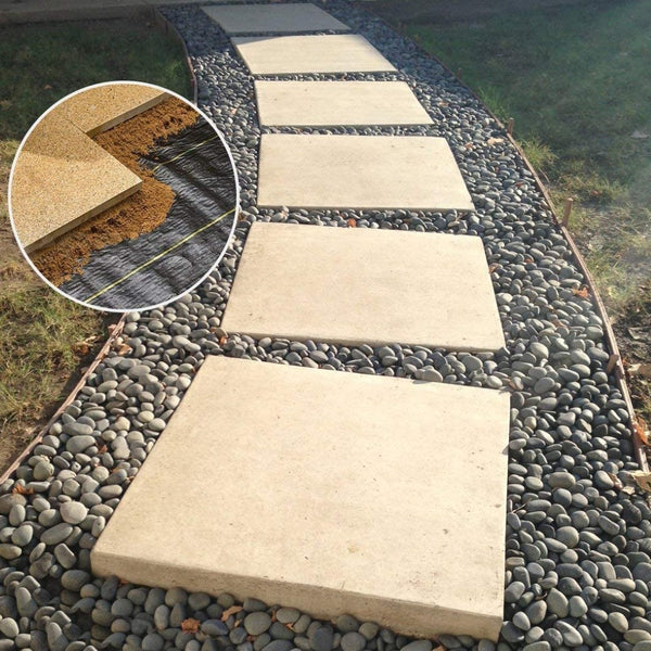 English Elm 6.5 Ft Wide Woven Polypropylene Landscape Fabric Heavy Duty Weed Barrier 300 Ft T3656P337272