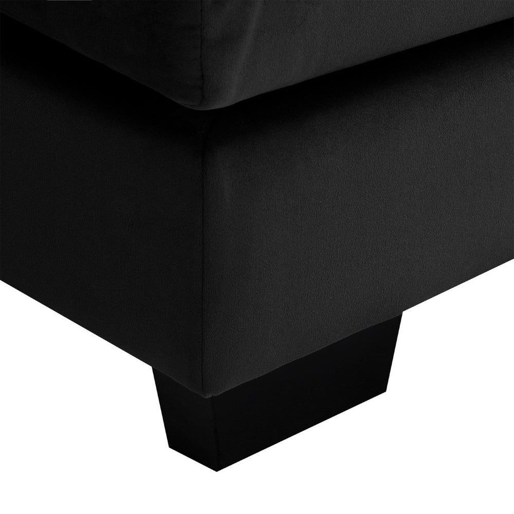 English Elm 8004aac-package Stylish Accent Furniture Set for Modern Living Spaces Black N723P240822T