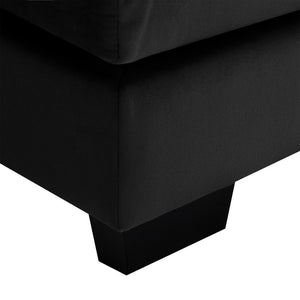 English Elm 8004aac-package Stylish Accent Furniture Set for Modern Living Spaces Black N723P240821T