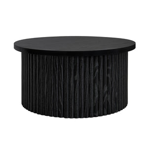 English Elm Coffee Table - Modern Round Accent Table With Flip-Top Storage For Stylish Living Room Spaces W688P248118