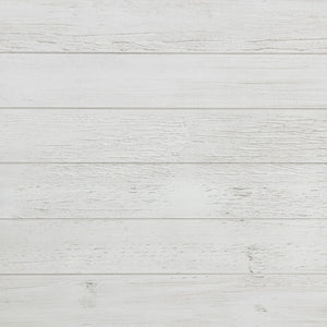 English Elm Wood Pine End Table with Open Shelf Rustic Farmhouse Living Room Accent Piece White B016P472796