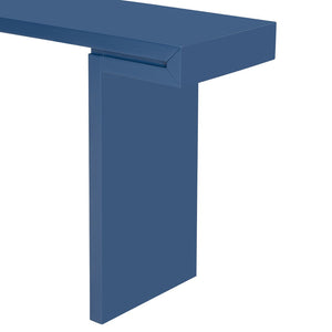 English Elm U-style 60 Inch Geometric Console Table Painted Mdf Foyer Entryway Living Room N711P303209V