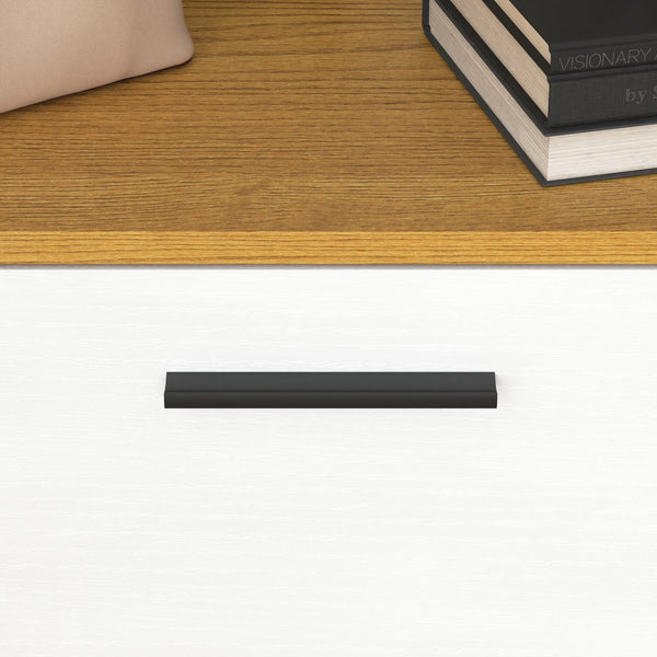 English Elm Shoe Storage Cabinet with 3 Flip Drawers for Entryway — Slim Freestanding Organizer, Hidden Dust-Proof Rack, Anti-Tip Safety, Holds 18 Pairs Natural W409P194946