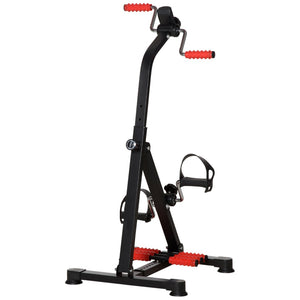 English Elm Soozier Seated Pedal Exerciser for Seniors with Lcd Tracker and Massage Rollers W2225P229251