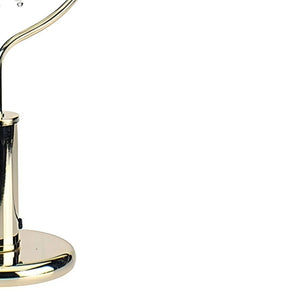 English Elm 27" Tall Metal Table Lamp - Luxurious Gold Finish With Crystal Chandelier Accents For Glamorous Style B072116150